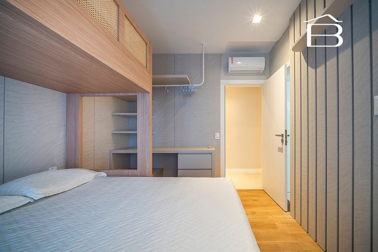 Leme 208 – Apartamento novíssimo a poucos metros do mar em B