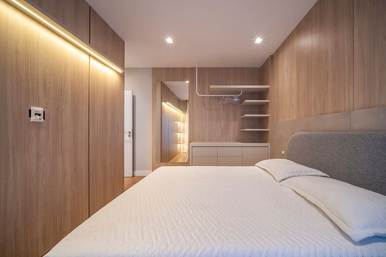 Leme 208 - Novíssimo Apartamento a Metros do Mar em Bombas