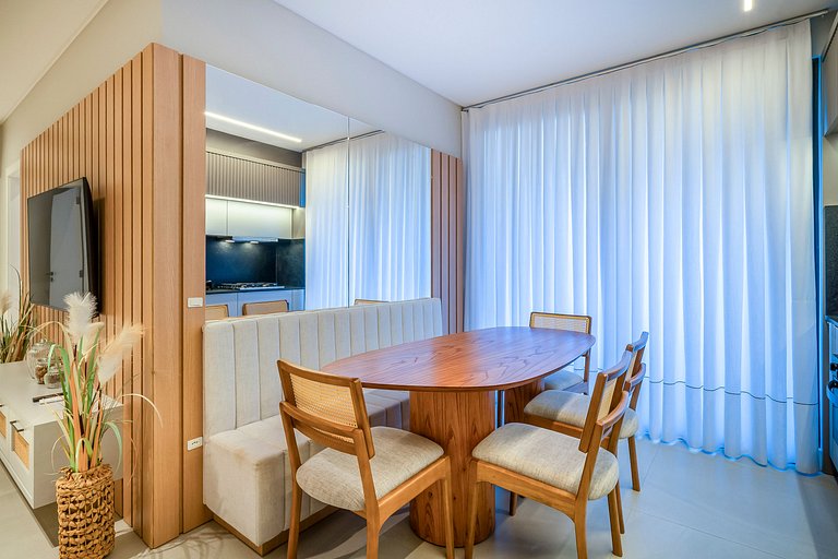 Leme 106 - Novíssimo Apartamento a Poucos Metros do Mar em B