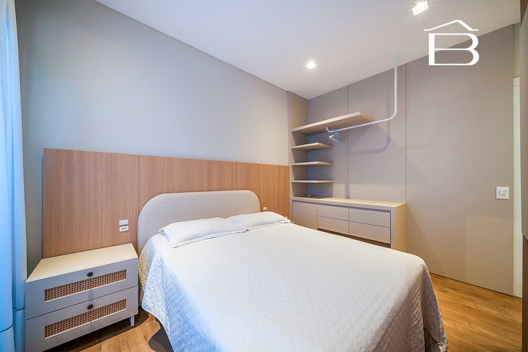 Leme 106 – Apartamento novíssimo a poucos metros do mar em B