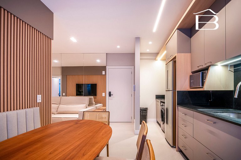 Leme 107 – Apartamento novíssimo a poucos metros do mar em B