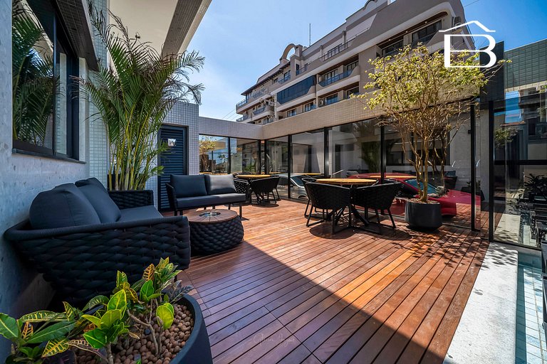 Leme 107 – Apartamento novíssimo a poucos metros do mar em B