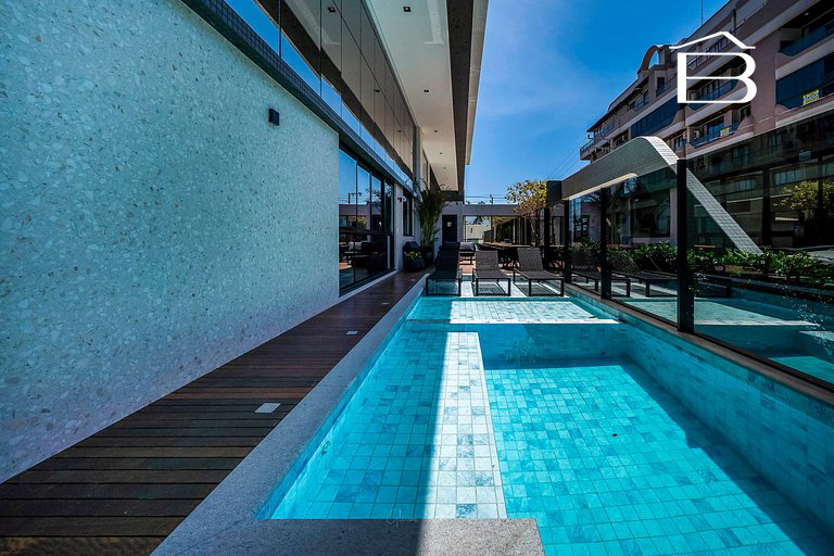 Leme 107 – Apartamento novíssimo a poucos metros do mar em B