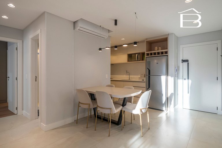 Del Greco 502 - Apartamento em Bombas - 2 quartos - Conforto