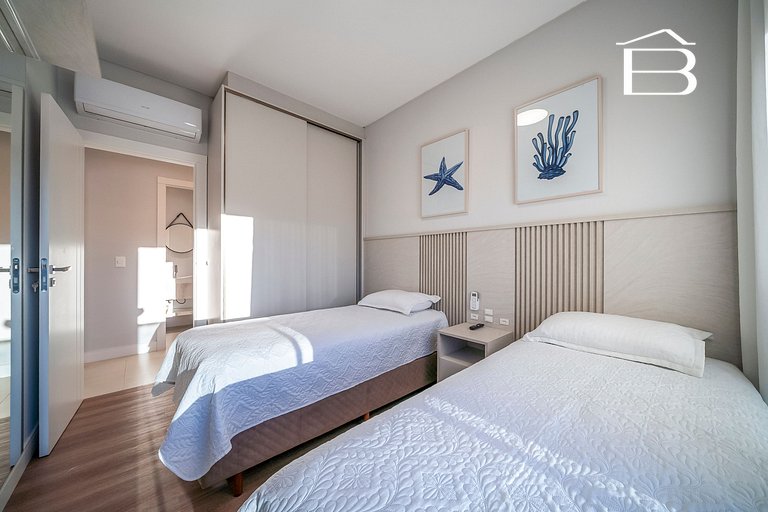 Del Greco 502 - Apartamento em Bombas - 2 quartos - Conforto