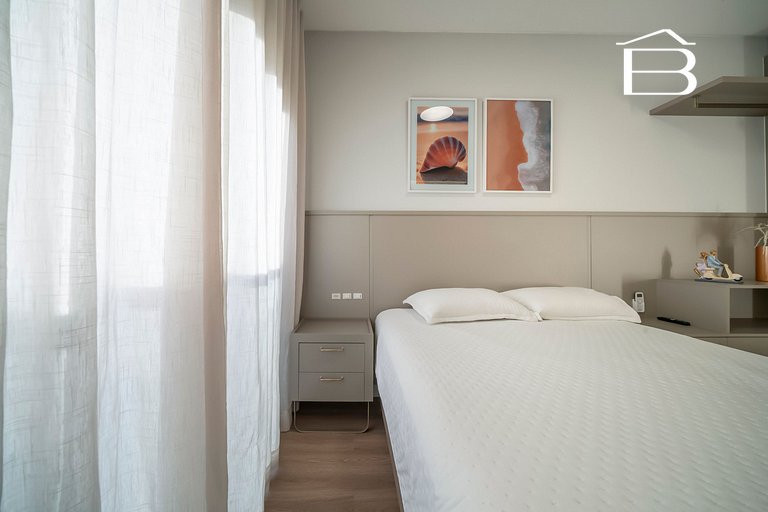 Del Greco 502 - Apartamento em Bombas - 2 quartos - Conforto