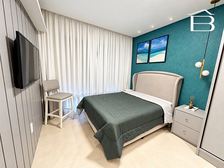 129 - Apartamento a 50 metros do mar